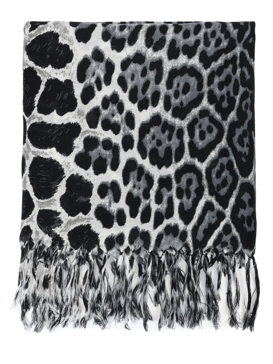 Палантин шерстяной