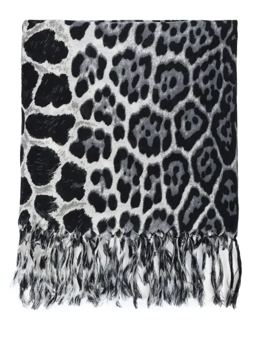 Палантин шерстяной SAINT LAURENT