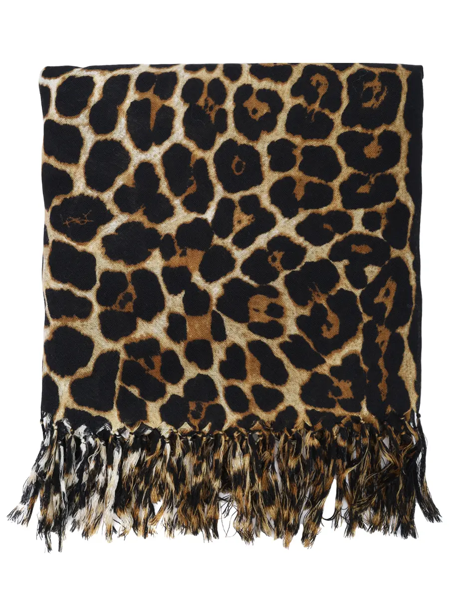 Палантин шерстяной