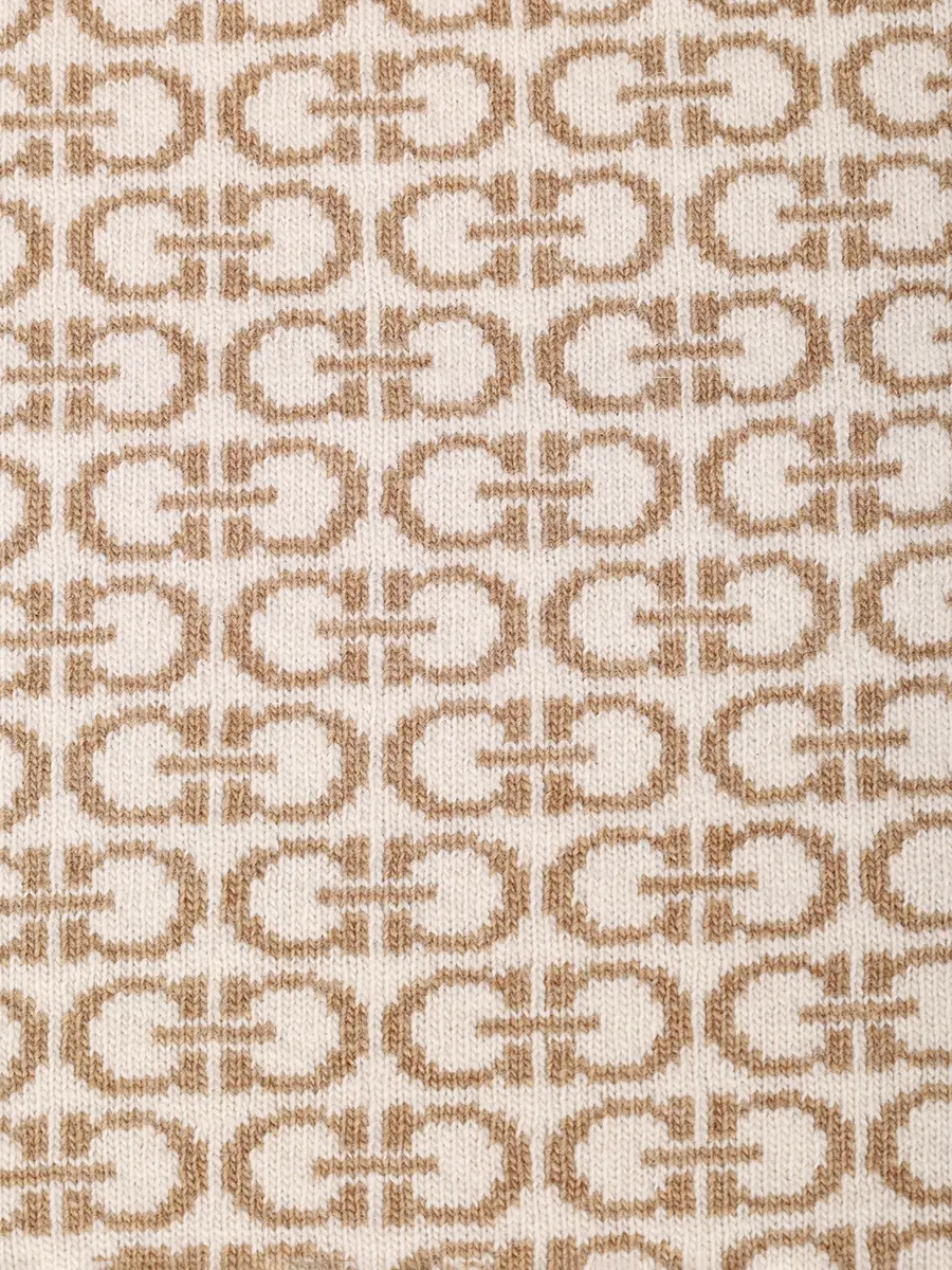 Шарф шерстяной