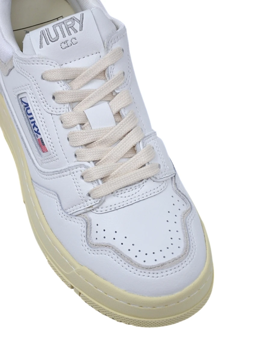 Кеды кожаные