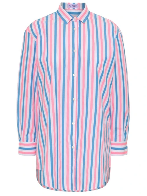 Рубашка хлопковая MC2 SAINT BARTH