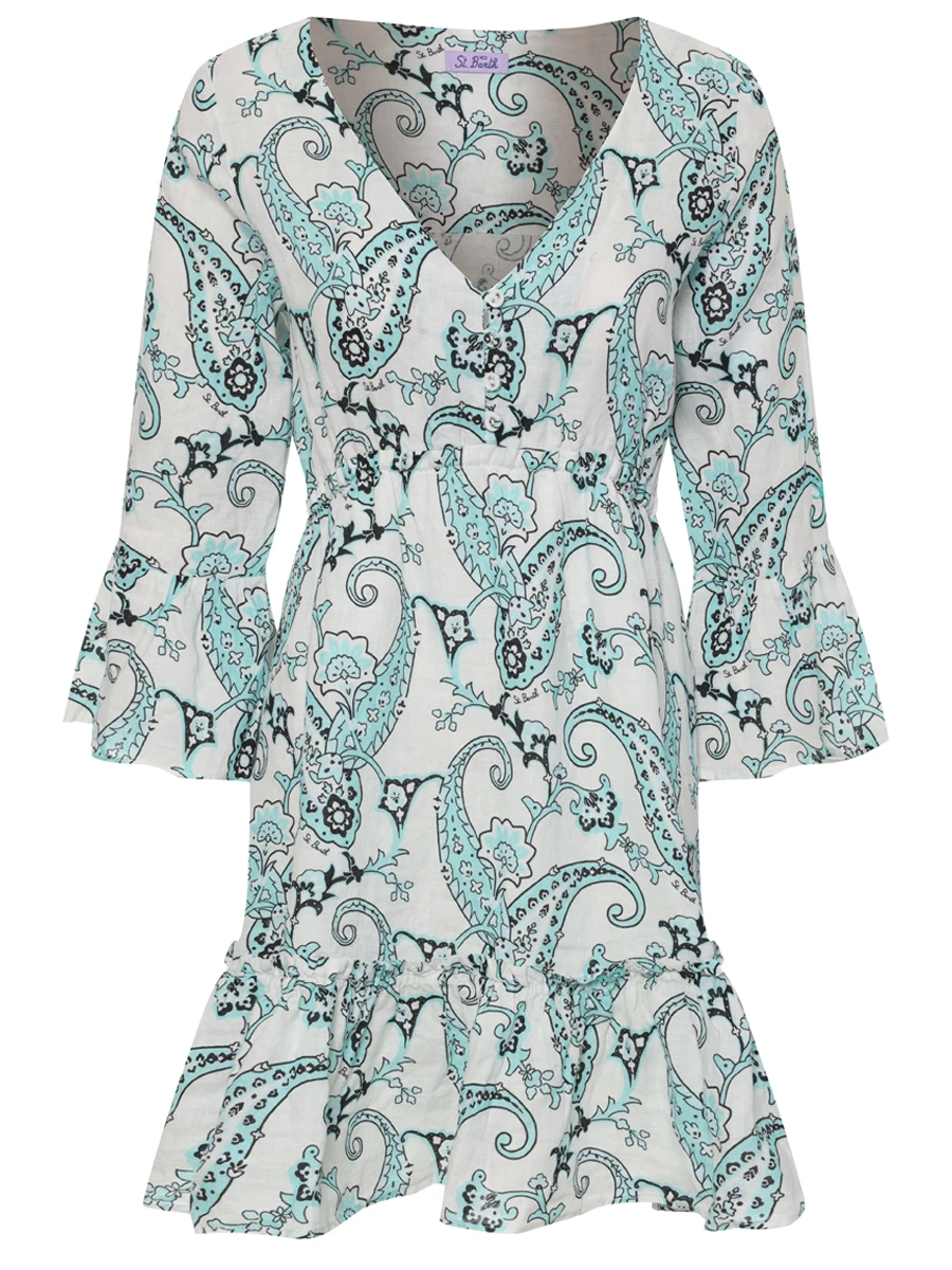 Платье льняное