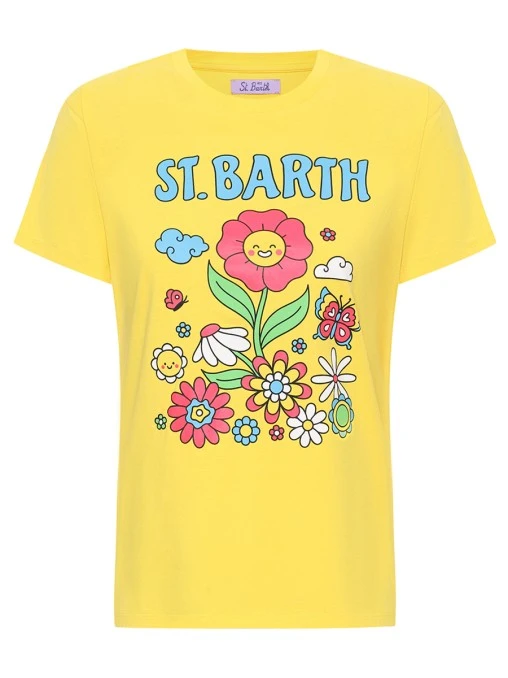 Футболка хлопковая MC2 SAINT BARTH