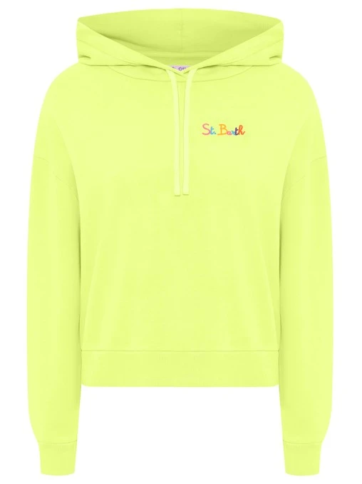 Худи хлопковое MC2 SAINT BARTH