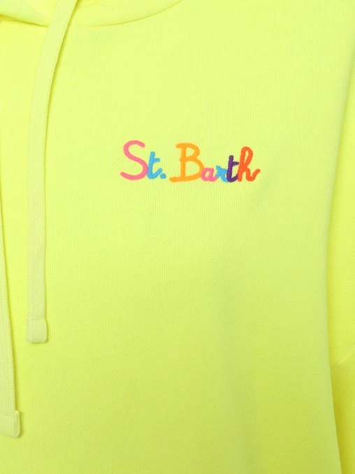Худи хлопковое MC2 SAINT BARTH