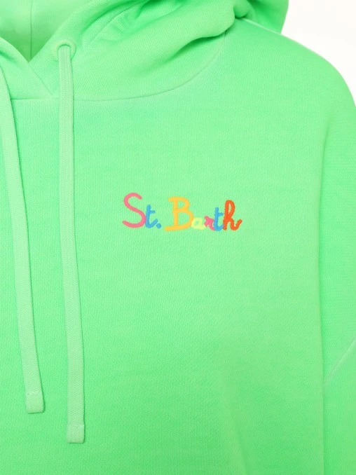 Худи хлопковое MC2 SAINT BARTH