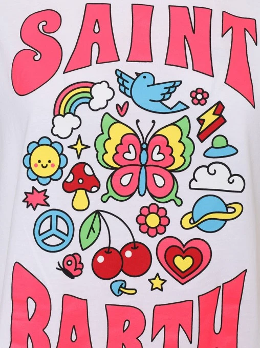 Футболка хлопковая MC2 SAINT BARTH