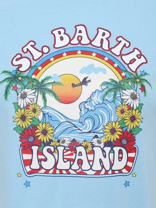 Футболка хлопковая MC2 SAINT BARTH