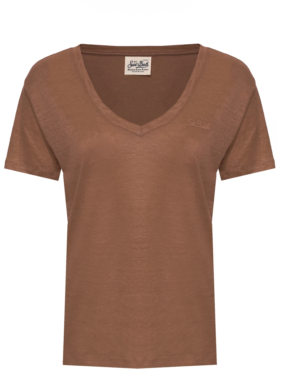 Футболка льняная