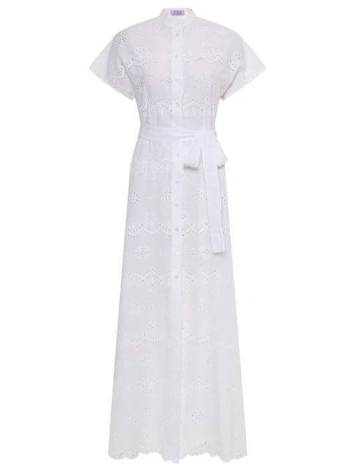 Платье хлопковое MC2 SAINT BARTH