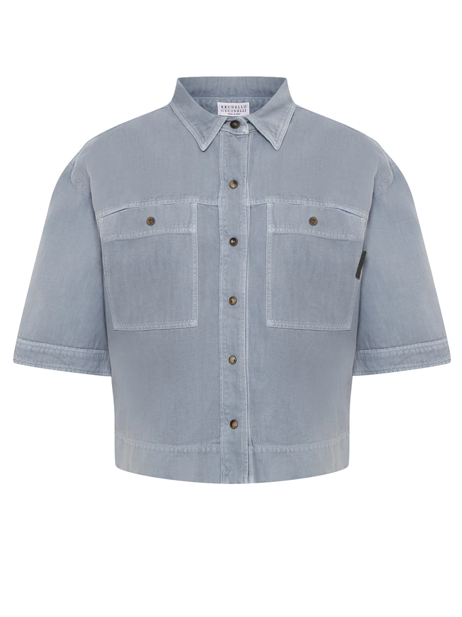 Рубашка джинсовая