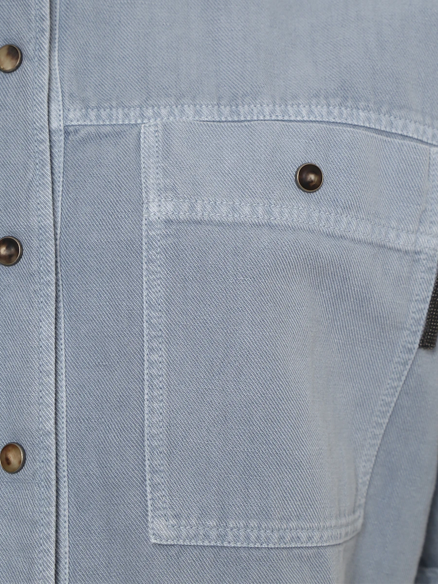 Рубашка джинсовая