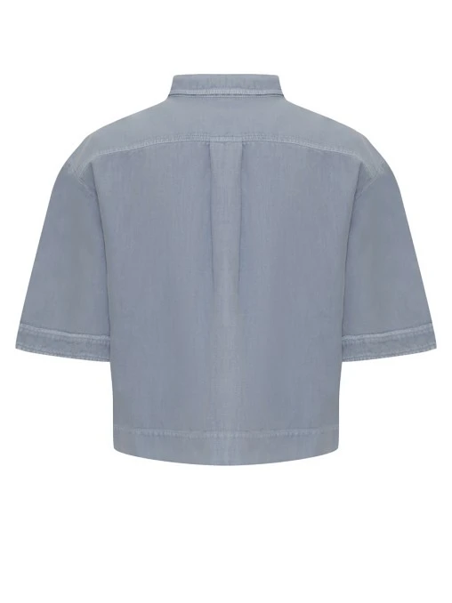 Рубашка джинсовая BRUNELLO CUCINELLI