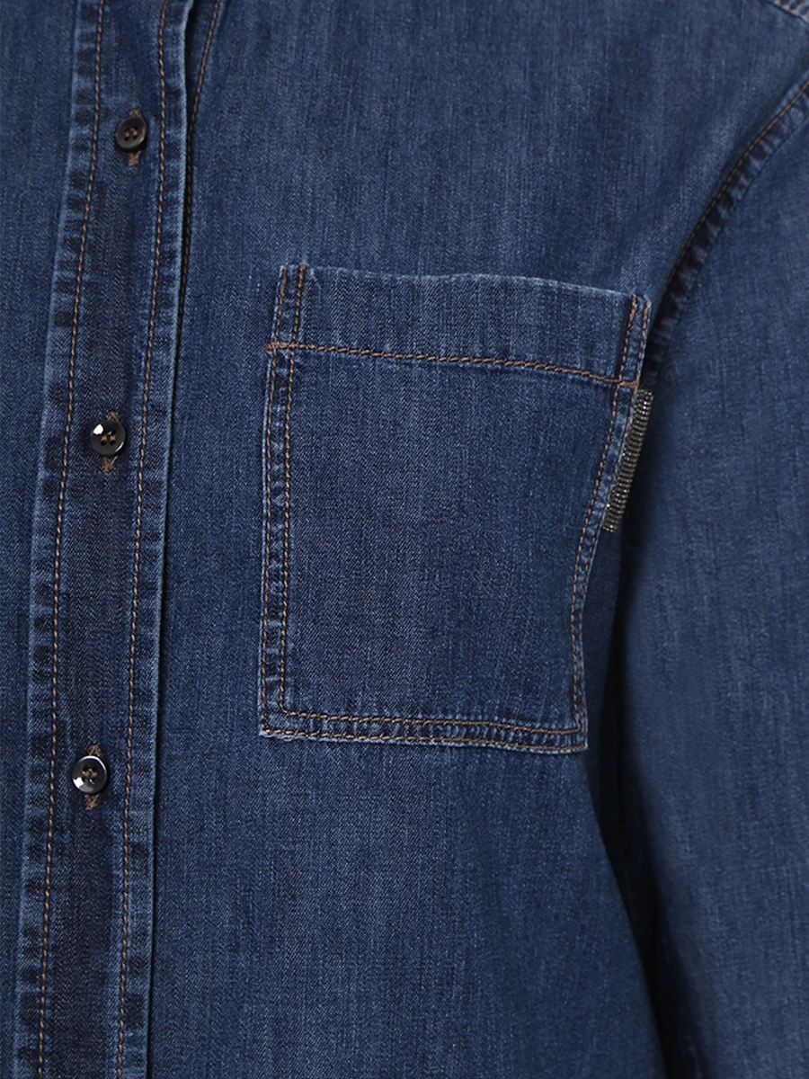 Рубашка джинсовая