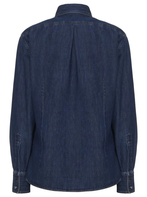 Рубашка джинсовая BRUNELLO CUCINELLI