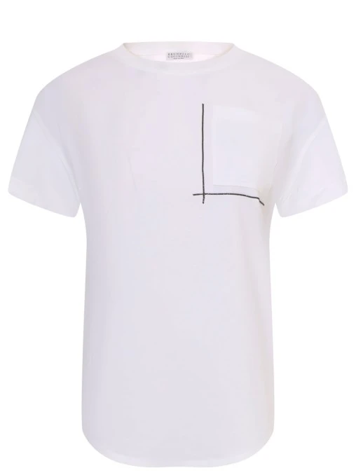Футболка хлопковая BRUNELLO CUCINELLI