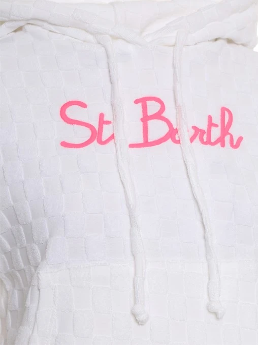 Худи хлопковое MC2 SAINT BARTH