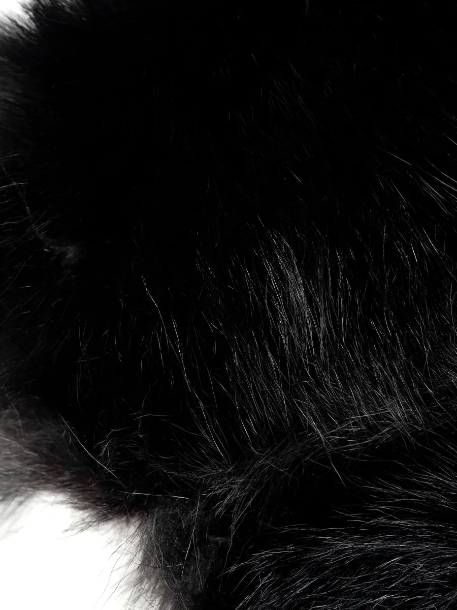 Шапка с натуральным мехом