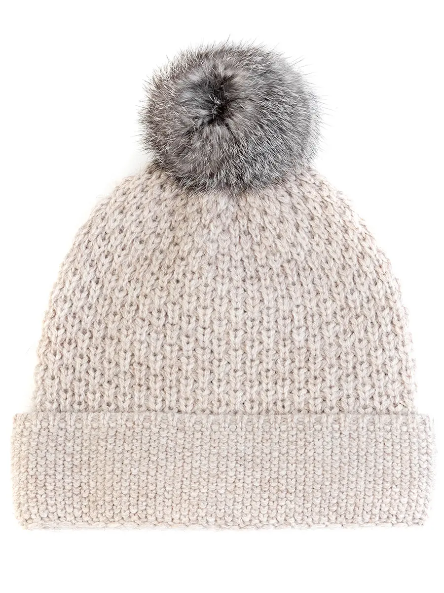 Шапка шерстяная