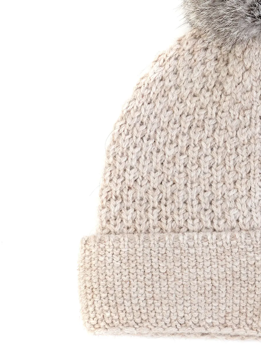 Шапка шерстяная