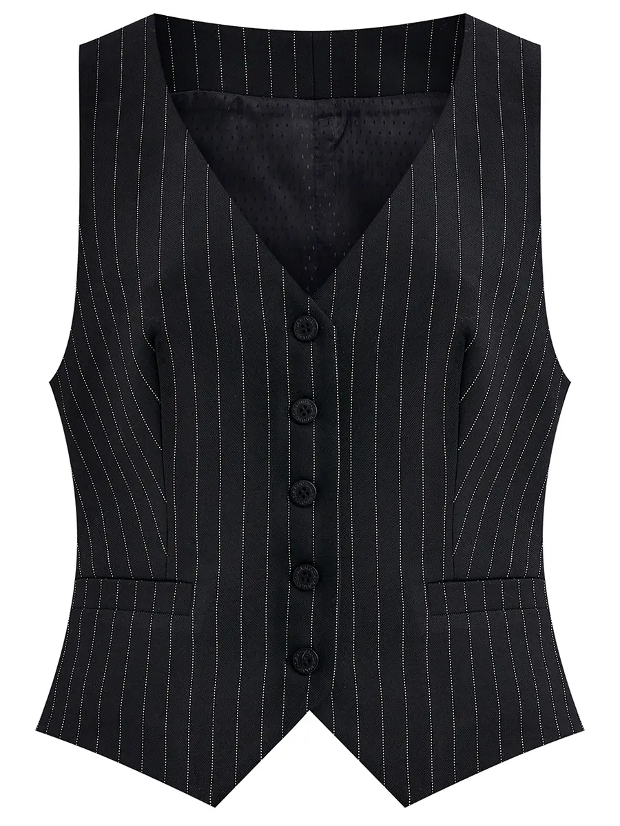 Жилет в полоску