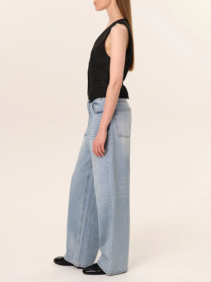 Жилет в полоску