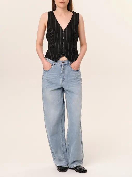 Жилет в полоску LAROOM