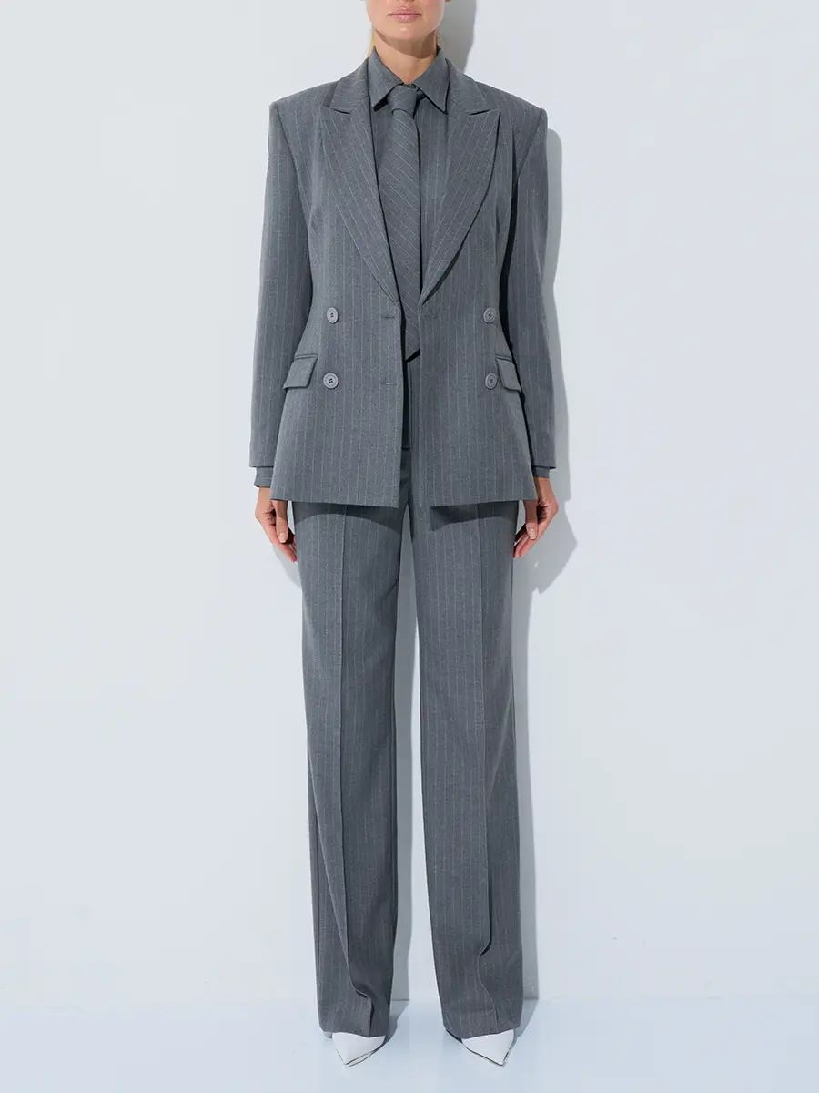 Брюки в полоску