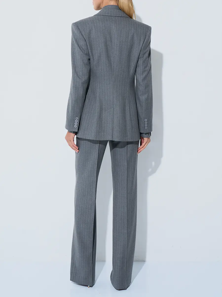 Брюки в полоску