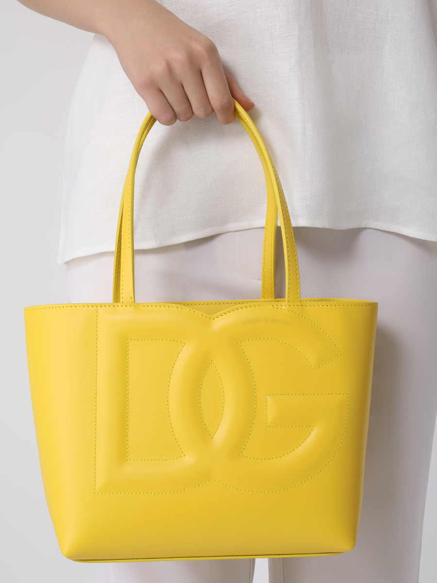 Сумка кожаная DG Logo