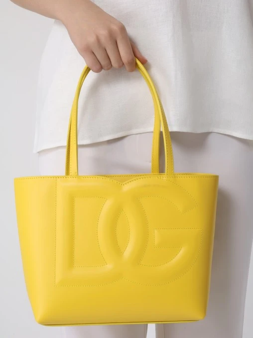 Сумка кожаная DG Logo DOLCE & GABBANA