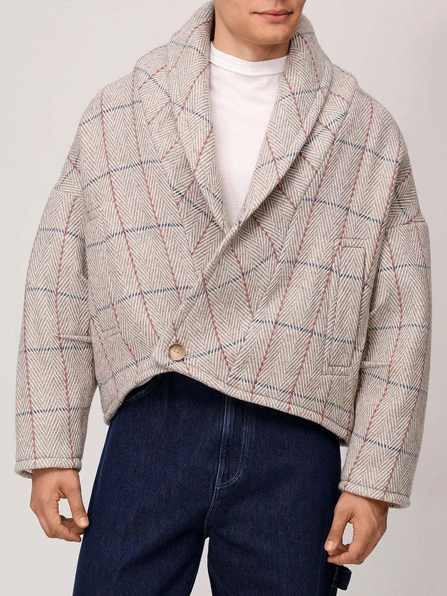 Куртка шерстяная