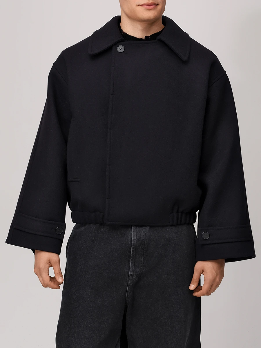 Полупальто шерстяное