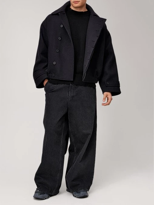 Полупальто шерстяное N68