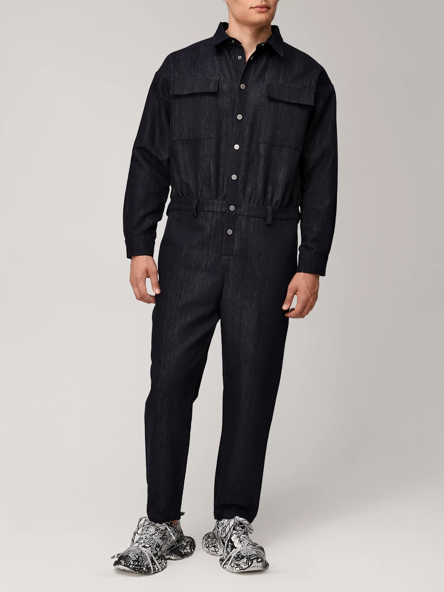 Комбинезон джинсовый