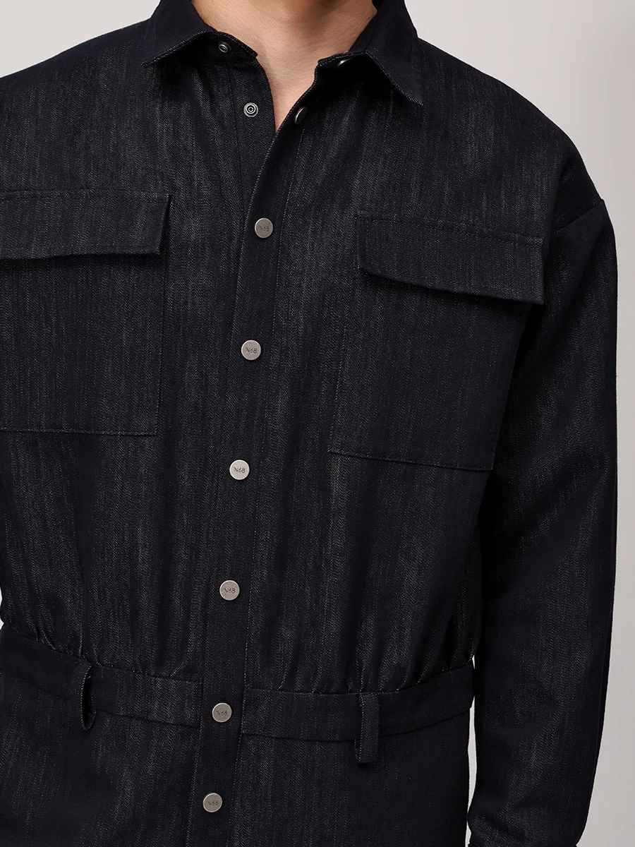 Комбинезон джинсовый