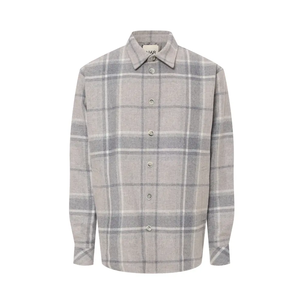 Рубашка Regular Fit шерстяная