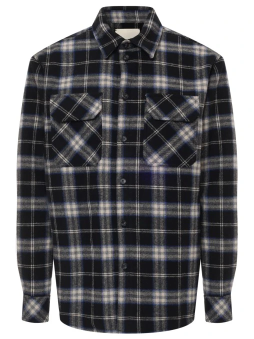 Рубашка Regular Fit шерстяная N68