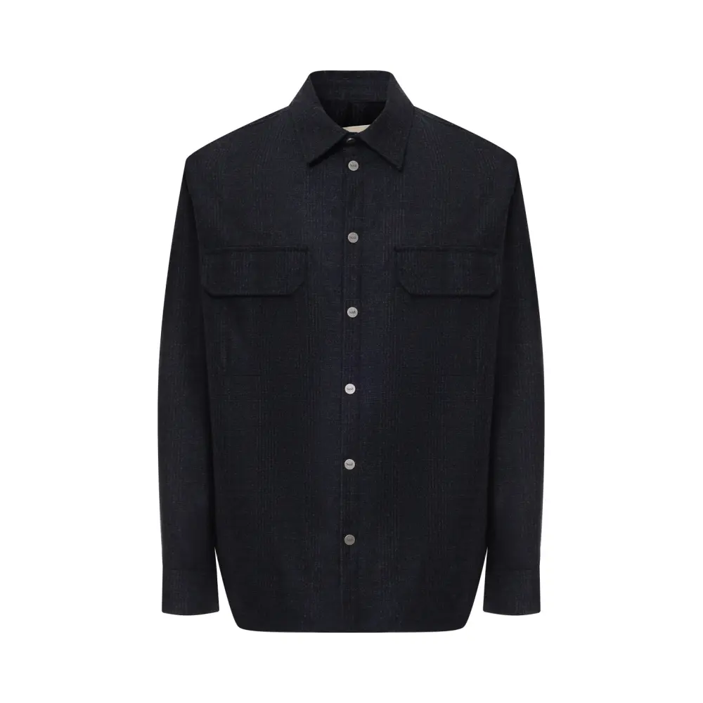 Рубашка Regular Fit шерстяная
