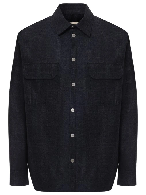 Рубашка Regular Fit шерстяная N68