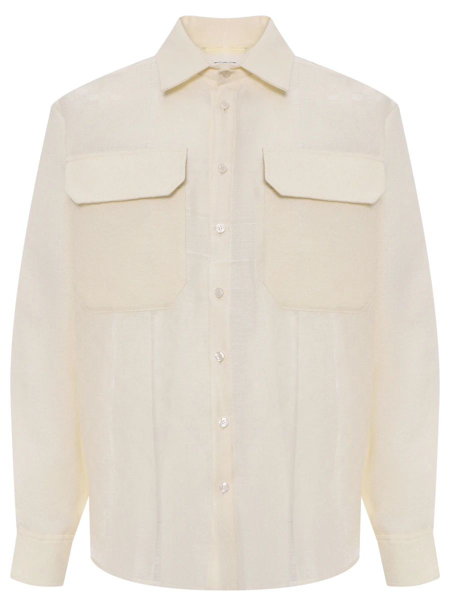 Рубашка Regular Fit льняная