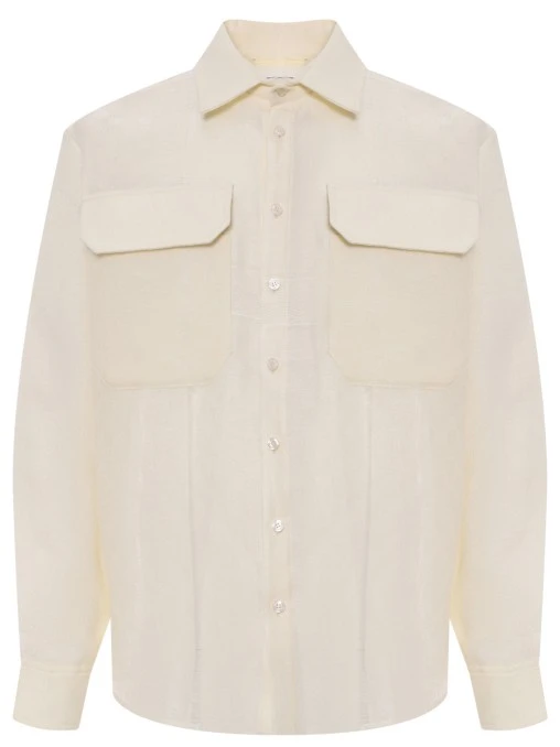 Рубашка Regular Fit льняная N68