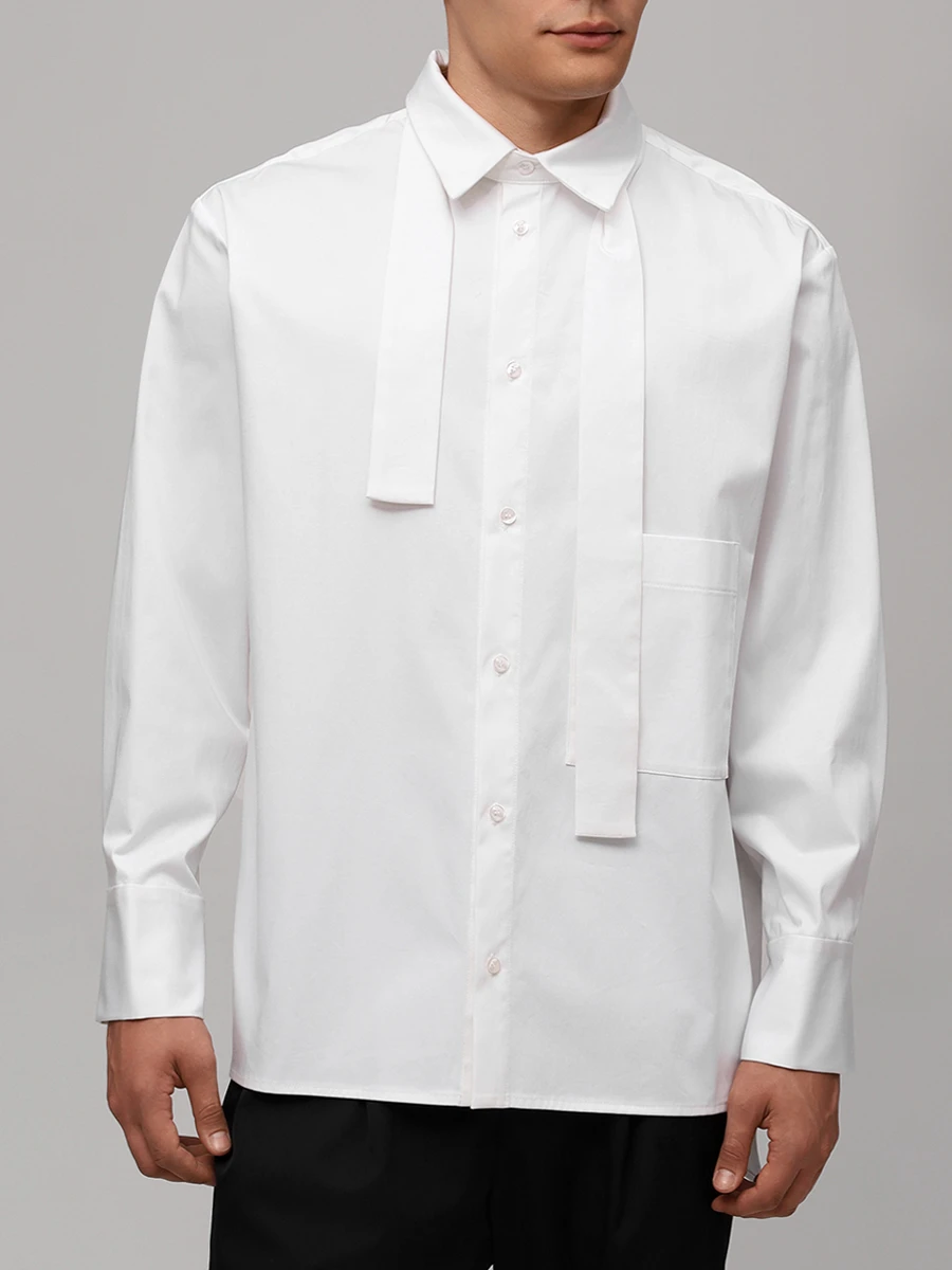 Рубашка с галстуком хлопковая