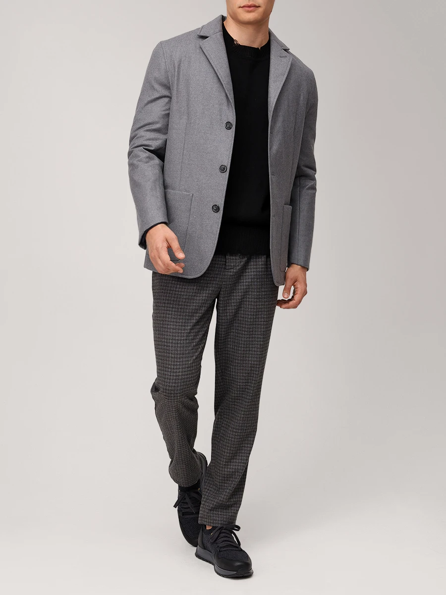 Пиджак шерстяной