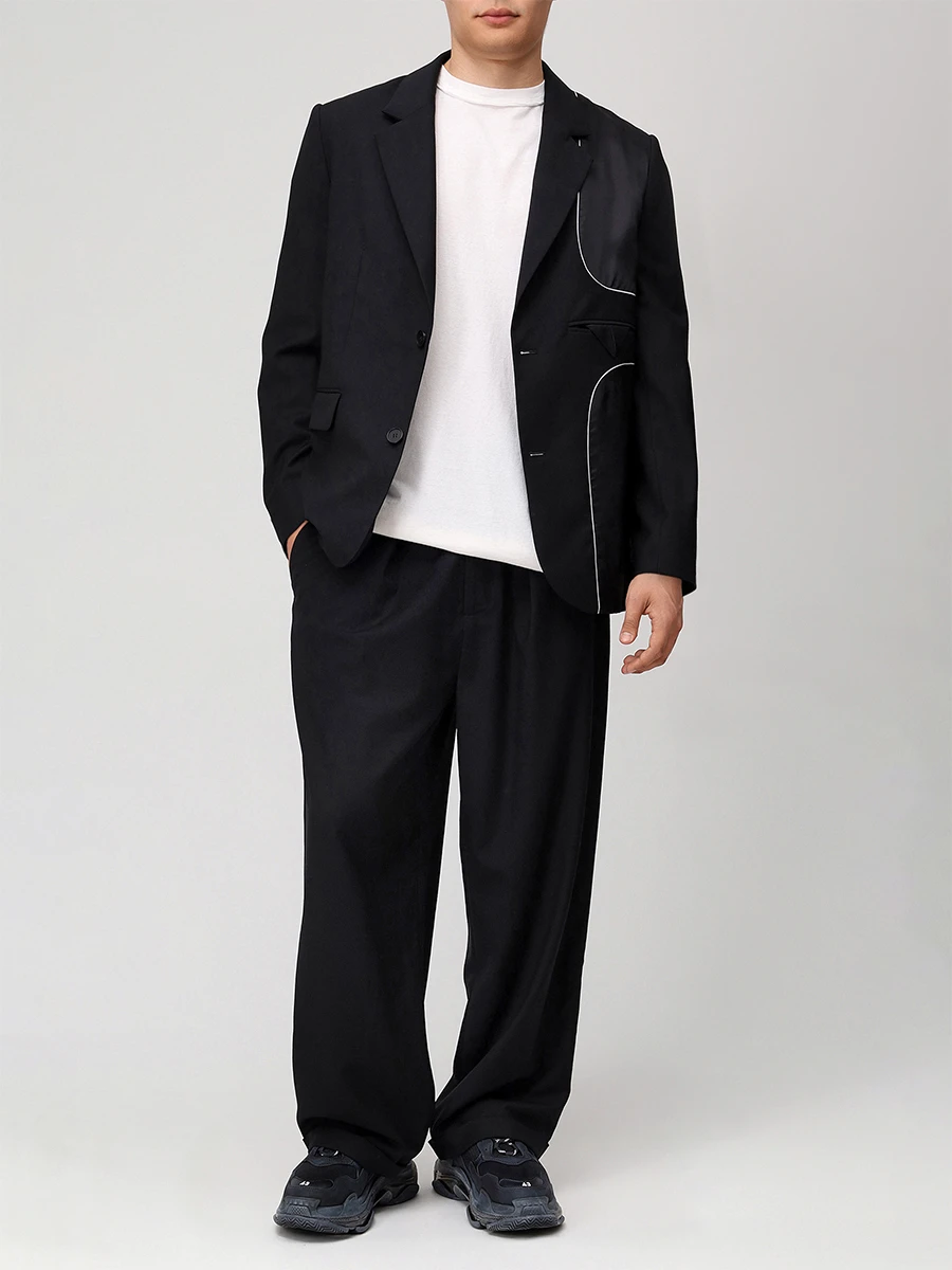 Брюки шерстяные