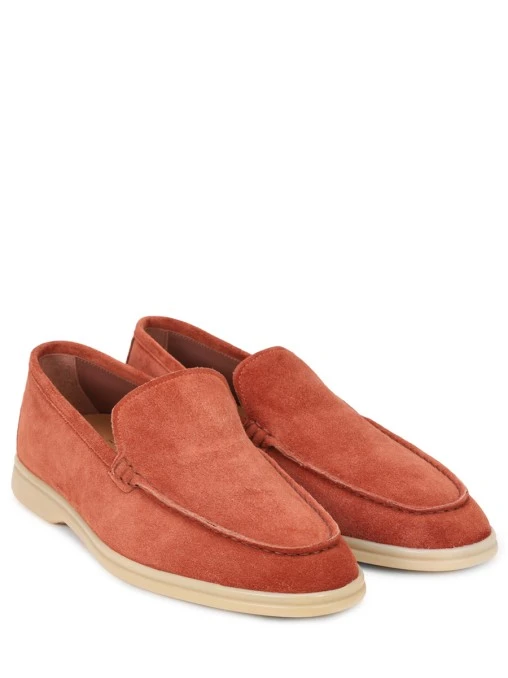 Лоферы замшевые MASTERSUIT
