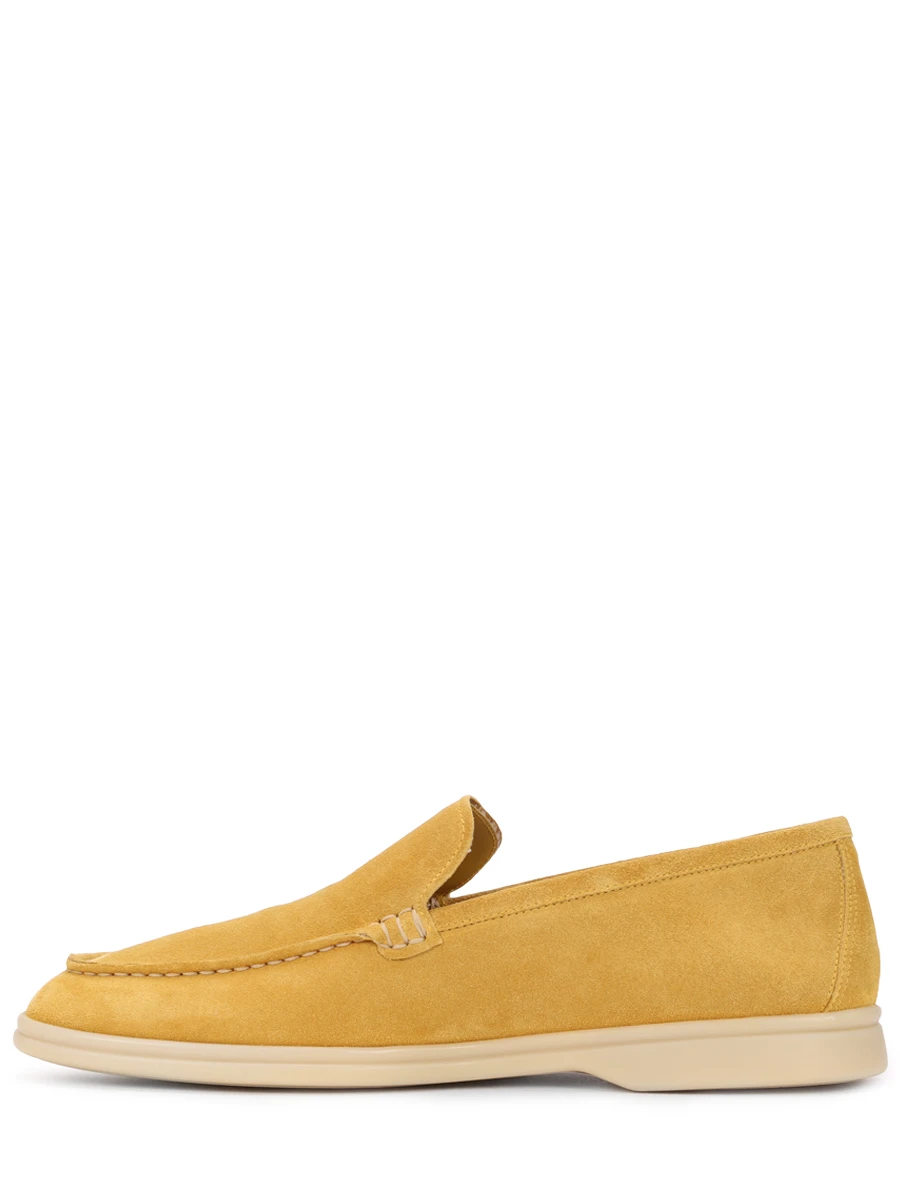 Лоферы замшевые