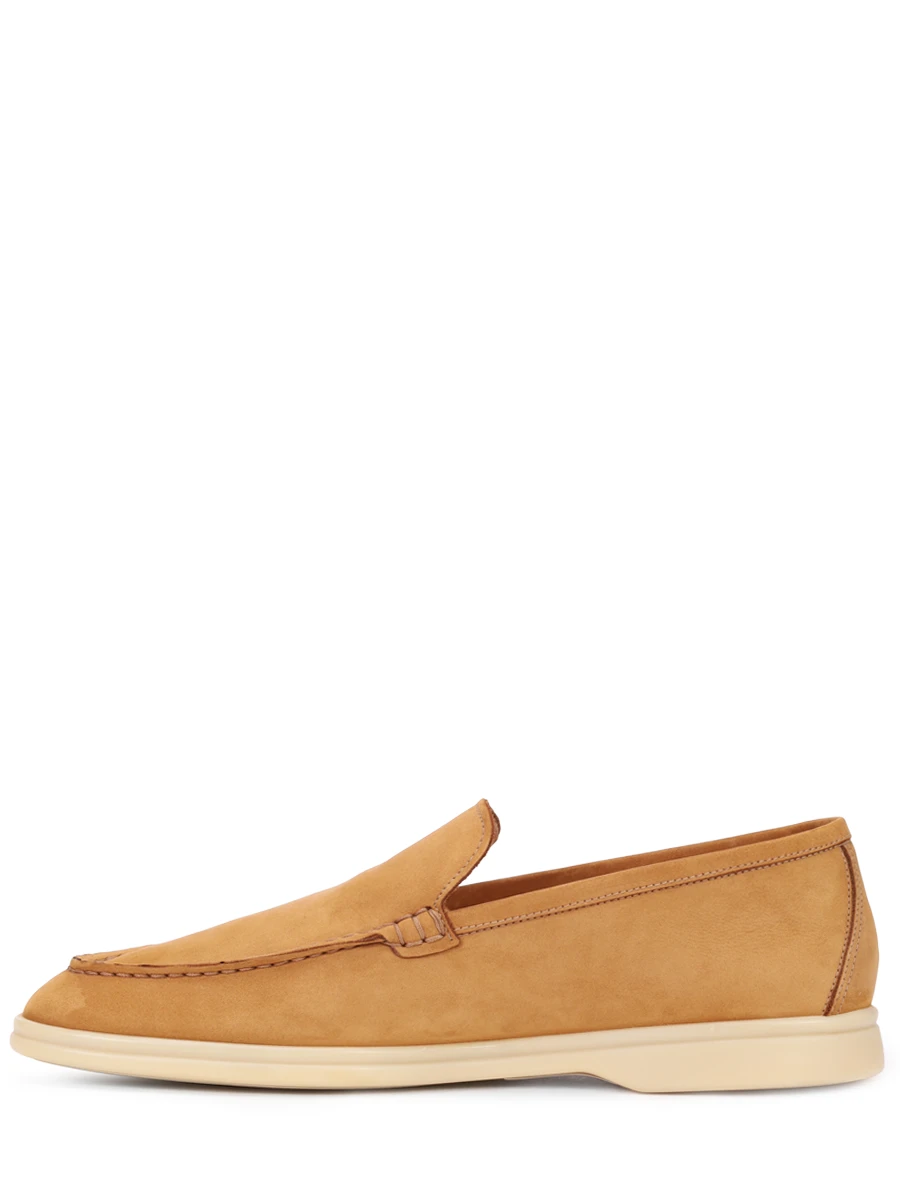 Лоферы замшевые