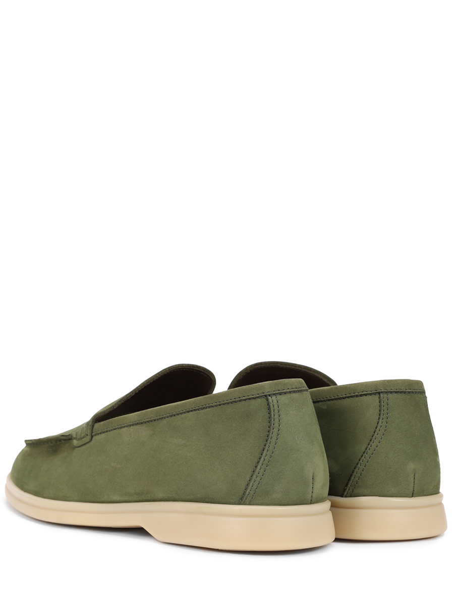 Лоферы замшевые